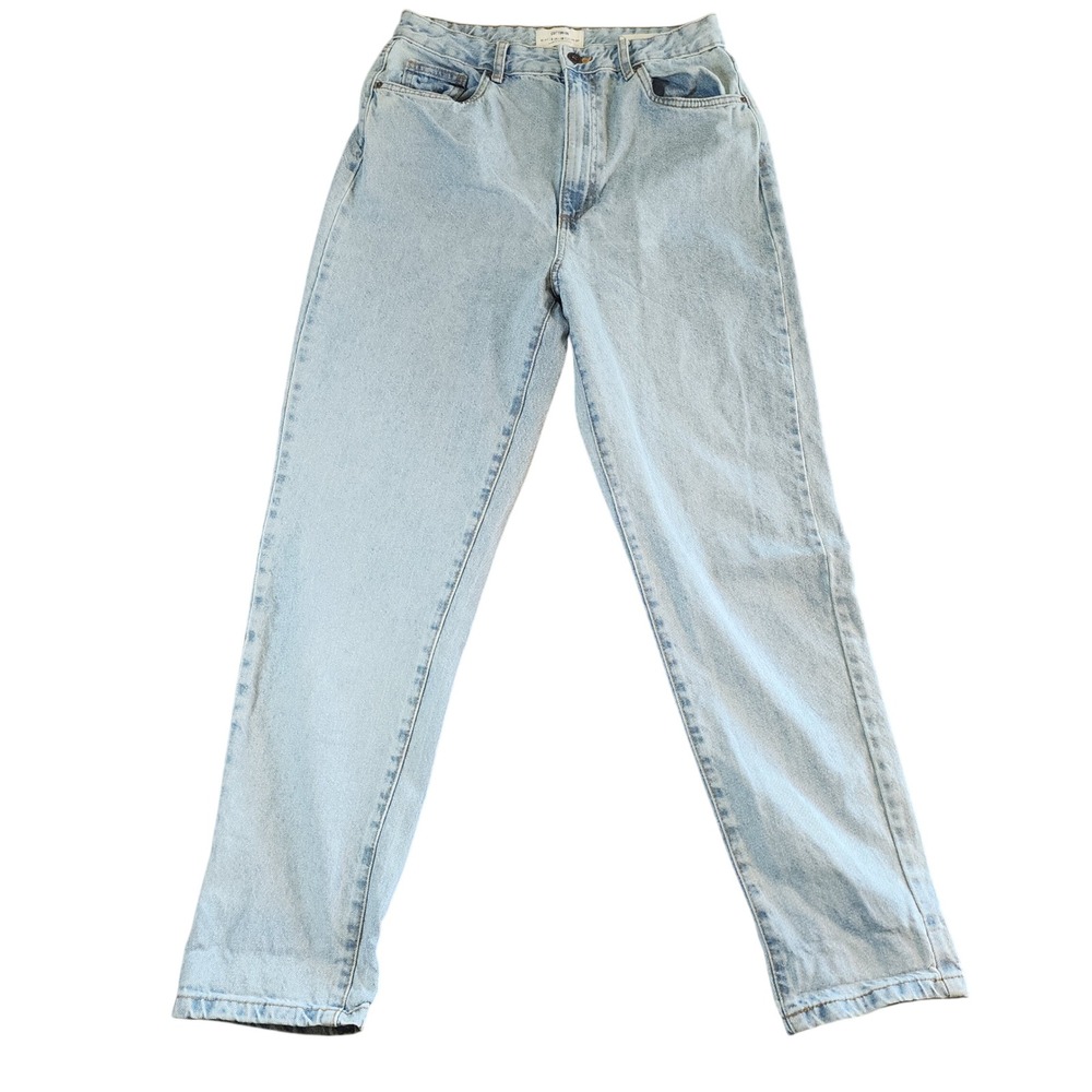 Cotton On Women Light Wash Original Mom Jean High Rise Denim Size‎ 10